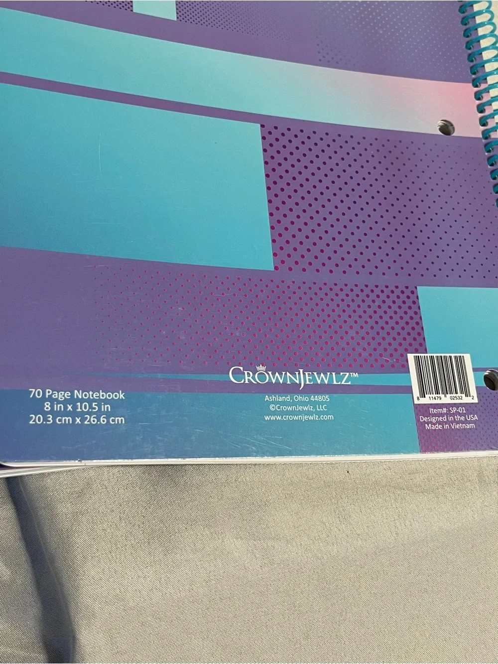 Colorful Spiral Notebooks Bundle 12 Total- Assorted Patterned Covers New